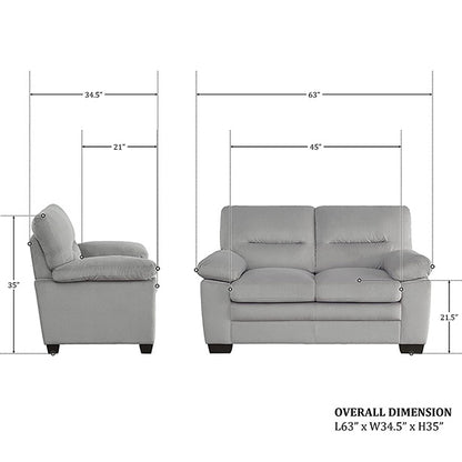 Modern 5 Seater Sofa
