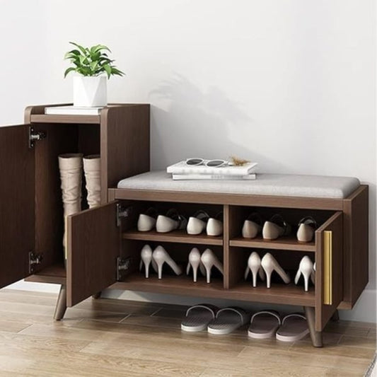 Solid Wood Shoe Cabinet