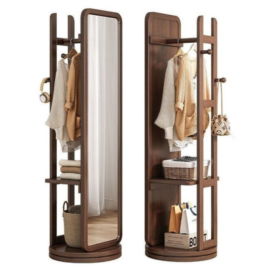 Solid wood Full body Dressing Mirror