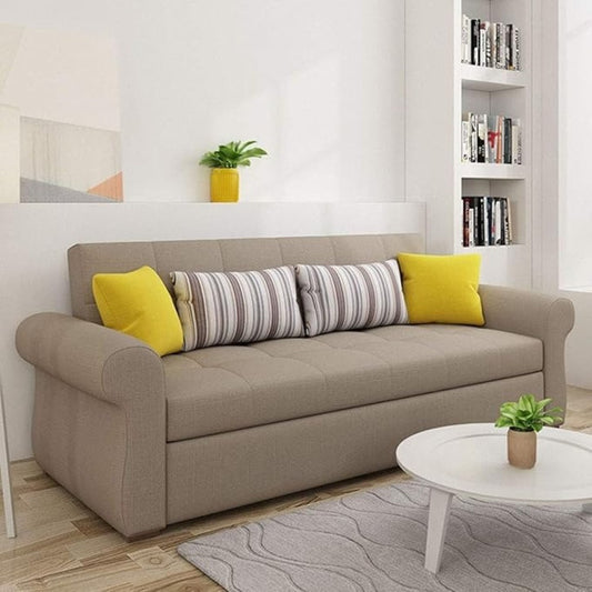 3 Seater Rectangular Shape Sofa Cum Bed for Living Room