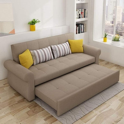 3 Seater Rectangular Shape Sofa Cum Bed for Living Room