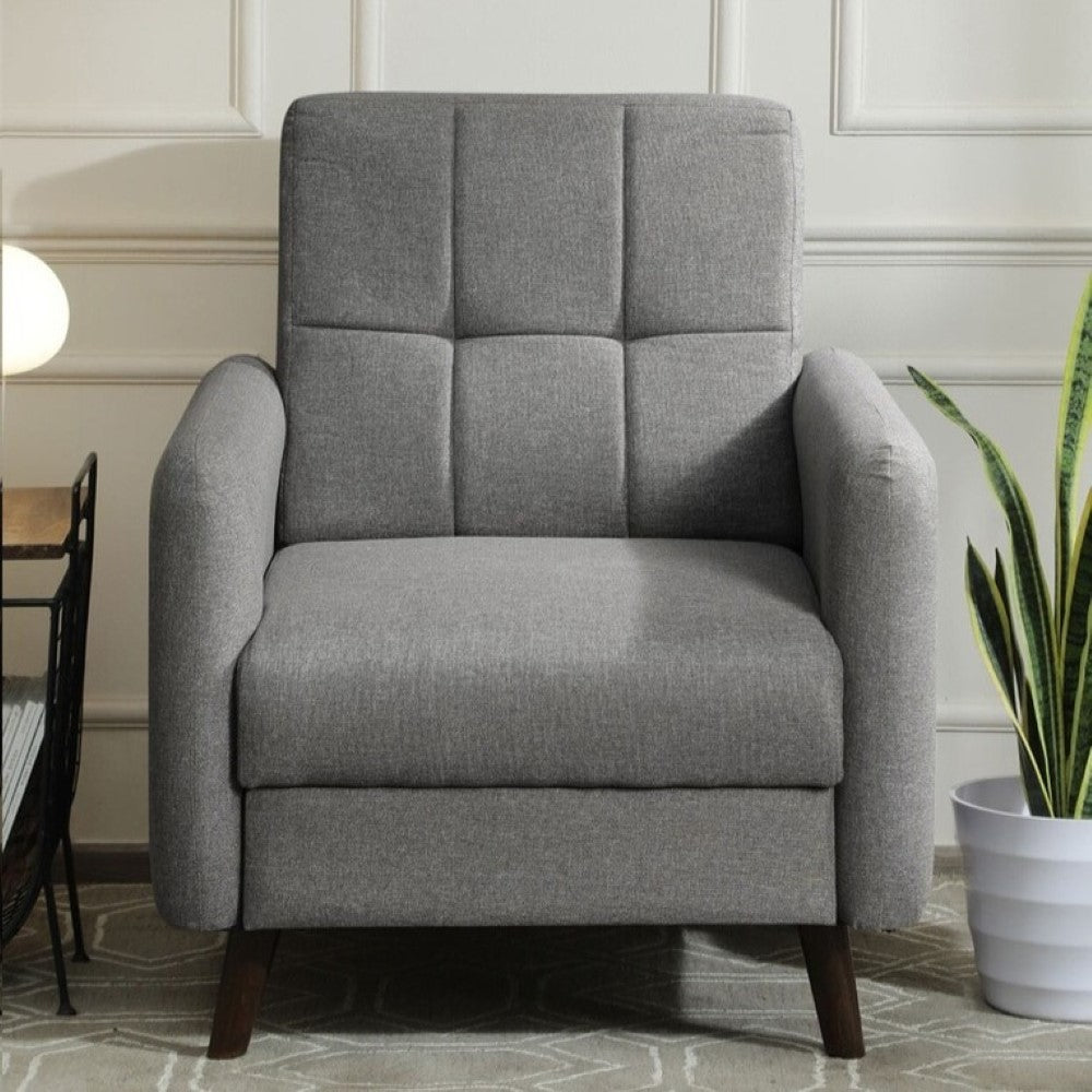 Benicio Velvet 1 Seater Sofa